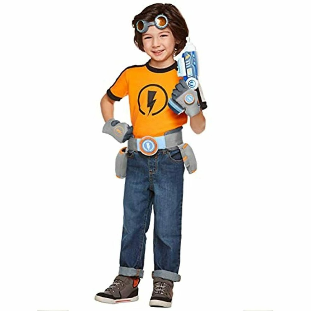 Spirit Halloween Rusty Rivets Toddler Kids Costume Dress Up (Rusty, 5T-6T)